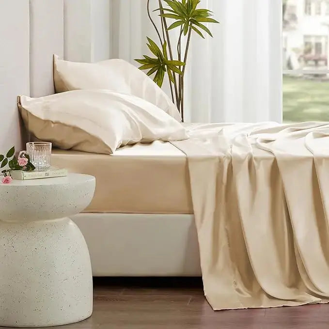 Kit complet de pat din mătase Mulberry Hoomy