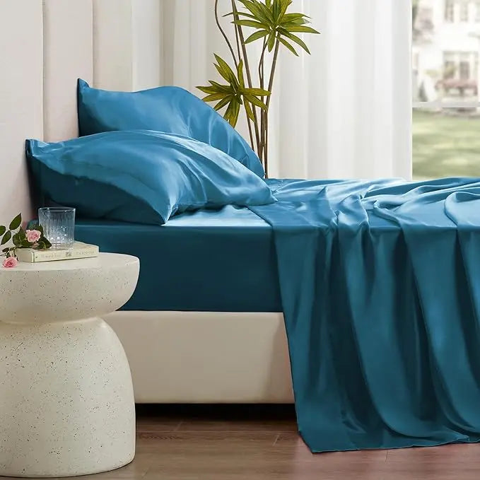 Kit complet de pat din mătase Mulberry Hoomy