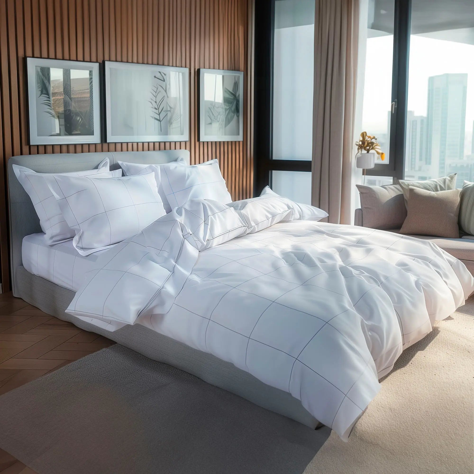 Set de Lenjerie Leffinata | 100% Bumbac Egiptean - LEFFINATA RO