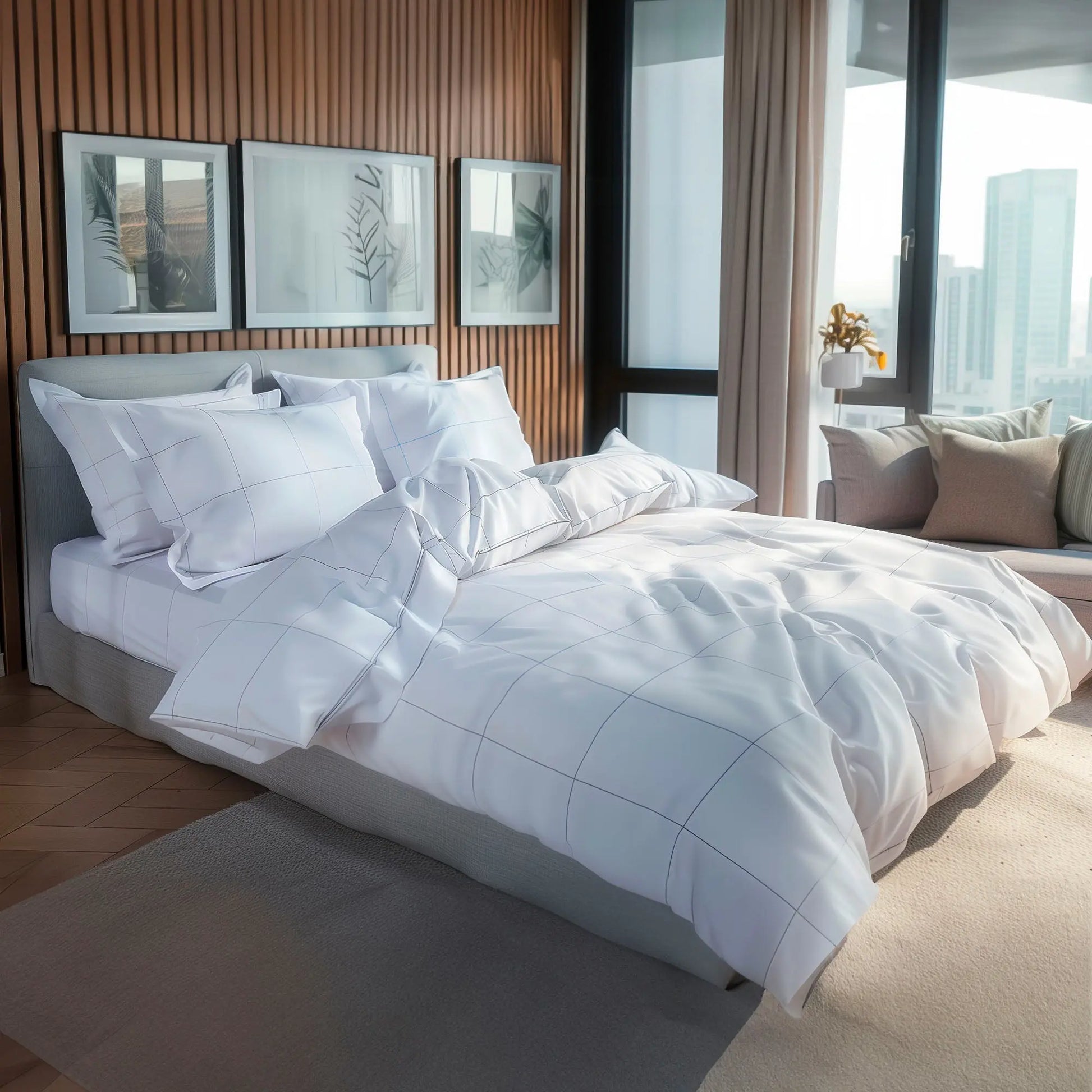 Set de Lenjerie Leffinata | 100% Bumbac Egiptean - LEFFINATA RO